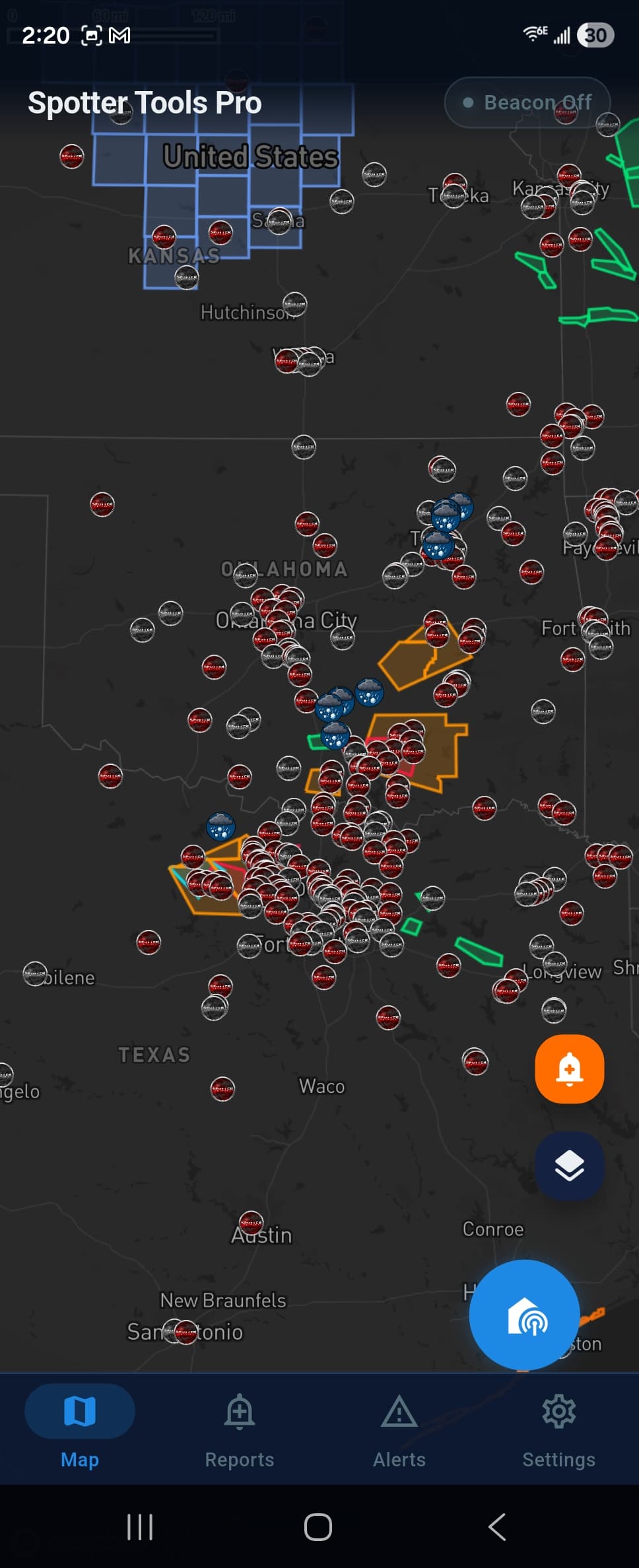 Storm reports and watches